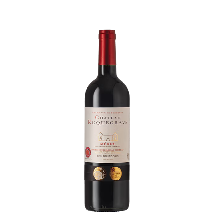 Chateau Roquegrave Medoc Cru Bourgeois Red Bordeaux, France 2020 Chateau Roquegrave Medoc Cru Bourgeois Red Bordeaux, France 2020