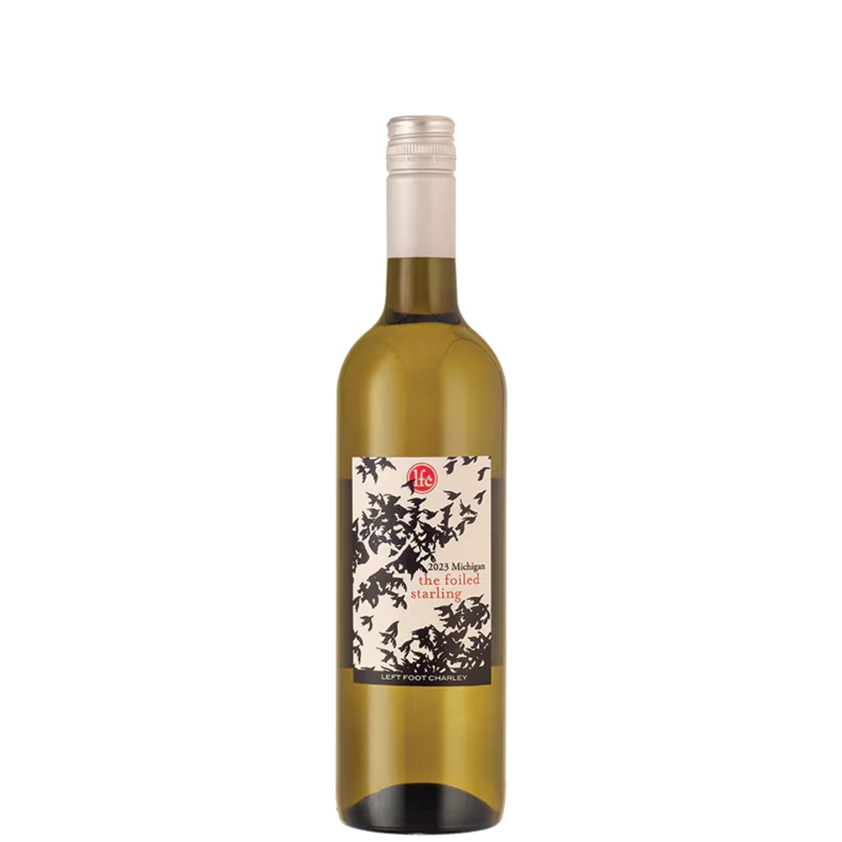 Left Foot Charley Chardonnay/Pinot Gris/Pinot Blanc/Kerner, The Foiled Starling, Michigan  2023