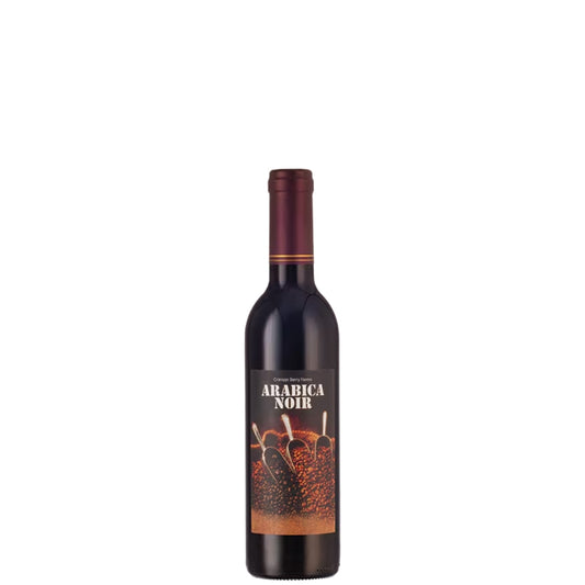 Crimson Berry Farms Arabica Noir Cherry Wine with Grape Spirits and Natural flavors, Washington NV