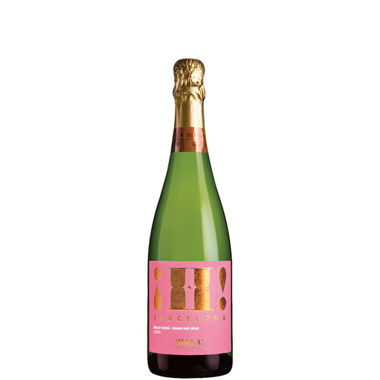 ¡Hola! Barcelona Cava Brut Rose Sparkling Wine, Spain NV