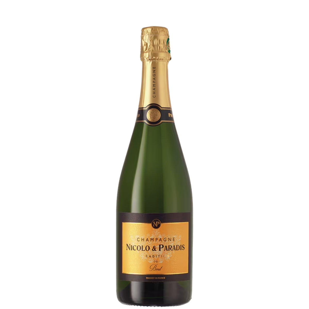 Nicolo & Paradis Tradition Champagne Pinot Noir, Pinot Meunier, Chardonnay, France