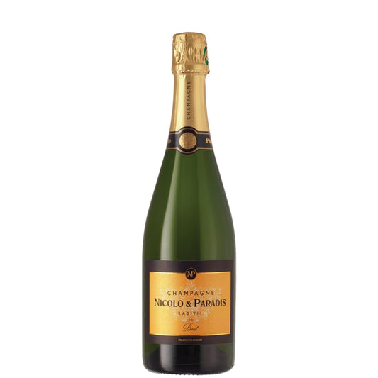 Nicolo & Paradis Tradition Champagne Pinot Noir, Pinot Meunier, Chardonnay, France
